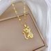 【 Titanium Steel 】 Black Eyed Cat Zircon Light Luxury Temperament Gorgeous Full Diamond Necklace Women's Versatile_ipsvogv.com