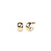 C-Shaped Hoop Earrings Minimalist Plated Studs Hypoallergenic Lightweight Gift Box Included_ipsvogv.com