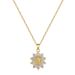 【 Titanium Steel 】 Round Portrait Diamonds, Light Luxury Temperament, Gorgeous Full Of Diamonds Necklace, Women's_ipsvogv.com
