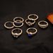 New Sparkling Diamond Joint Combination With 8-piece Ring Set For Women_ipsvogv.com