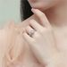 S Pure Silver Bud Full of Sky Star Princess Elsa Mosang Stone Ring, Female Eternal Flower Luxury Proposal Ring_ipsvogv.com