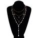 Multi-layer Bright Baroque Heart-shaped Pearl Neck Chain Necklace For Women, Cold Wind Sweater Chain_ipsvogv.com