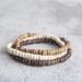 Coconut Shell Multi Color Wooden Beads Beaded Bracelet Men's Combination Multi Layer Stacking Couple Bracelet Bracelet Jewelry_ipsvogv.com