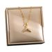 Titanium Necklace With Zircon Tail For Women, Niche Design, Titanium Steel Lock Chain, Ins Cool Style Jewelry_ipsvogv.com
