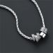 Sparkling Diamond Ring Pendant Necklace With Cool Same Style For Men Women, Light Luxury Unique Design, Fashionable And_ipsvogv.com