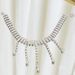 fashion multi-layer tassel necklace shiny bohemian full diamond necklace female beach jewelry_ipsvogv.com