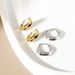 Ear Sterg Sier Horseshoe Buckle Stripe Earrings Niche Minimalist Versatile Retro Elegant Jewelry Korean Women's_ipsvogv.com