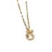 Copper micro inlaid zircon necklace, women's bow, fashionable niche necklace, inset style, color protection, genuine_ipsvogv.com