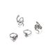 New Combination Ring Exaggerated Snake Wrap Set Of 4 Rings_ipsvogv.com