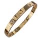 1pc High Screwdriver Wide Version Classic Five Women Plated Rose Gold Couple Bracelet_ipsvogv.com