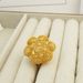Ladies' Fashion Luxury Hollow Flower Leaf Women's Ring Adjustable Size Bridal Wedding Birthday Party, Christmas Gift_ipsvogv.com