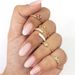 Women's Jewelry Micro Inlaid Zircon Double Layer Color Drip Oil Open Ring Female Niche Design Enamel Drip Glue Gold Copper Ring_ipsvogv.com