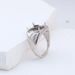 S Pure Egg Shaped Can Be Set With Jadeite And Chalcedony Men's Silver Ring Holder_ipsvogv.com
