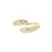 Women's Jewelry Hip Hop Open Ring Inlaid With Zircon Gold And Silver Ring Jewelry_ipsvogv.com