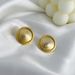 Light Luxury Ocean Holiday Earrings For Women, Niche Simple Matte Frosted High-End Feel, S Silver Needle_ipsvogv.com