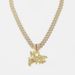 Hip Hop NO LOVE Pendant, Cracked Heart Full Of Diamonds, Letter Pendant Necklace, Men's Cuban Necklace_ipsvogv.com