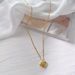 New Love Internet Celebrity Same Style Simple Temperament Light Peach Heart Clavicle Necklace Jewelry_ipsvogv.com