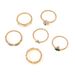 Full Diamond Joint Elephant Combination Set Triangle Personalized New Ring For Women_ipsvogv.com