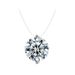Wind Minimalist And Versatile Transparent Fishline Necklace, Invisible Zircon Mermaid Tear Collarbone Chain Pendant_ipsvogv.com