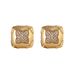 Court Style Russian Gold Niche New Medieval Earrings Tassels Inlaid Pearls Tiger Eye Design High End Earrings_ipsvogv.com