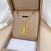 【 Titanium Steel 】 Egg Shaped Hollow Figure, Light Luxury Temperament, Gorgeous Full Diamond Necklace, Women's Versatile_ipsvogv.com
