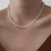 Fashion Mulit-cut Glass Crystal Irregular Beaded Choker Necklace For Women Transparent Vintage Korean Collarbone Collar Neck_ipsvogv.com