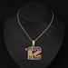Fashionable New Product Alloy Number Exaggerated Full Diamond 12 Pendant Fried Dough Twists Necklace Fashionable And_ipsvogv.com