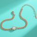 S925 Silver Moissanite Classic Single Diamond Bubble 50 Points 1 Carat Simple Fashion Diamond Bracelet Rose Gold Plated_ipsvogv.com
