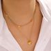 Popular Stainless Steel Double-layer Collarbone Chain With Female Niche Design, Fashionable And Versatile Heart-shaped_ipsvogv.com