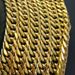 90cm 80cm 70cm 60cm 50cm Length Solid Men's Vacuum Plating Cuban Curb Chain Necklace_ipsvogv.com