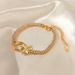 Women’s Jewelry Set Fashion 14K Gold Plated Star Moon Stainless Steel Bracelet Female Ins Style Temperament All Match Diamond Titanium Steel Necklace_ipsvogv.com