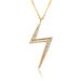 Women’s Jewelry Set Fashion Hot Selling Hip Hop Lightning Pendant Fashion Personality Round Zircon Hip Hop Hip Hop Pendant_ipsvogv.com