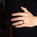 Card Set Natural Emerald Zircon Ring Gold-plated Green Men's Simple And Trendy Ins Domineering Style_ipsvogv.com