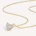 Ins Full Inlaid Zircon Heart Necklace Female French Light Luxury Creative Design Sweet Temperament Necklace_ipsvogv.com