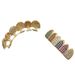 New Color 6 Color Micro Inlay Hip Hop Braces Color Diamond Braces Canines Vampire Teeth_ipsvogv.com
