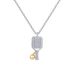 Hot Selling Light Luxury Fashion High End Key Pendant Necklace For Women Design Brass Real Gold Electroplated Necklace_ipsvogv.com