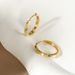 Earrings Sterling Silver Flash Car Flower Ear Buckle Light Luxury Autumn and Winter Niche Ins Style Earrings Women's High-end Sense_ipsvogv.com