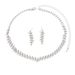 Women’s Jewelry Set Fashion Models Bridal Necklace Earrings Set Full Diamond Fashion Temperament Dress Accessories Jewelry Wholesale_ipsvogv.com