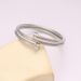 Wemen's Jewelry Multi Layer Stacked Zircon Bracelet Fashionable Titanium Steel Gold Plated Open Bracelet_ipsvogv.com