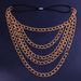 trend multi-layer titanium steel leg chain Beach jewelry personalized nightclub sexy body chain chain_ipsvogv.com