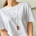 New Long Sweater Chain Jewelry Alloy Leopard Necklace Simple Fashion Exaggerated Pendant Necklace_ipsvogv.com