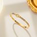 Designer Titanium Steel Bracelet With Zircon Shining Personalized Fashion Bracelet For Women_ipsvogv.com