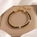 Unisex fashion stainless steel three layer bracelet for women Simple and versatile adjustable gold plated circle bracelet_ipsvogv.com