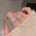 Super Flash~Light Luxury Full Zirconia Double Layered Set For Women's Ins High End Niche Design Exquisite Ring Opening_ipsvogv.com