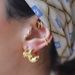 Women's Jewelry S925 Silver Needle Heavy Metal Glossy Personality Earrings Simple Cold Style Retro Earrings_ipsvogv.com