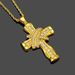 Fashion Men Stainless Steel Cuban Chain Cross Necklace Zircon Pendant Hip Hop Necklaces for Men Cross Jewelry Anniversary Gift_ipsvogv.com