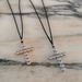 Spot INS Titanium Steel Cross Inlaid Zircon Gold And Silver Leather Rope Necklace_ipsvogv.com