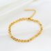 Gold Titanium Steel Phoenix Tail Bracelet, Simple Women's Style, Fashionable Gift For Girlfriend With Accessories_ipsvogv.com
