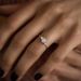 New Gold Zircon Ring With High-end Commuting And Simple Three Piece Set For Women_ipsvogv.com