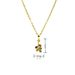 New Design, Simple Temperament, Leaf Flower Micro Inlaid Zircon Pendant Necklace_ipsvogv.com